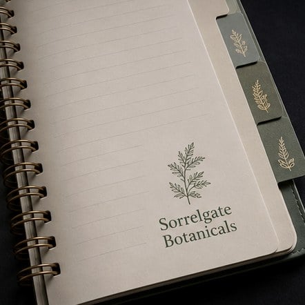 Spiral notebooks with logo printing